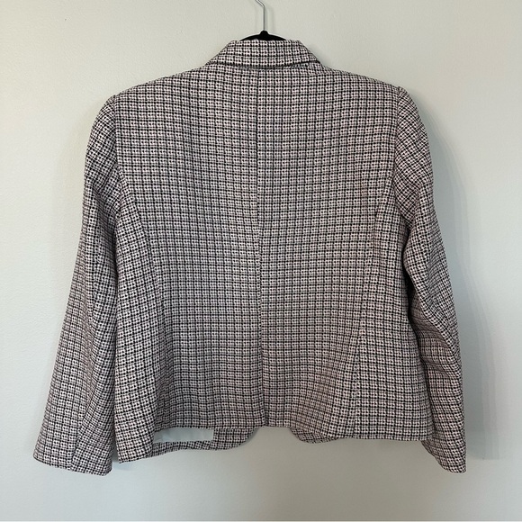 JM Studio by John Meyer Women’s Long Sleeve Houndstooth Blazer Jacket Sz M GUC - Picture 8 of 8